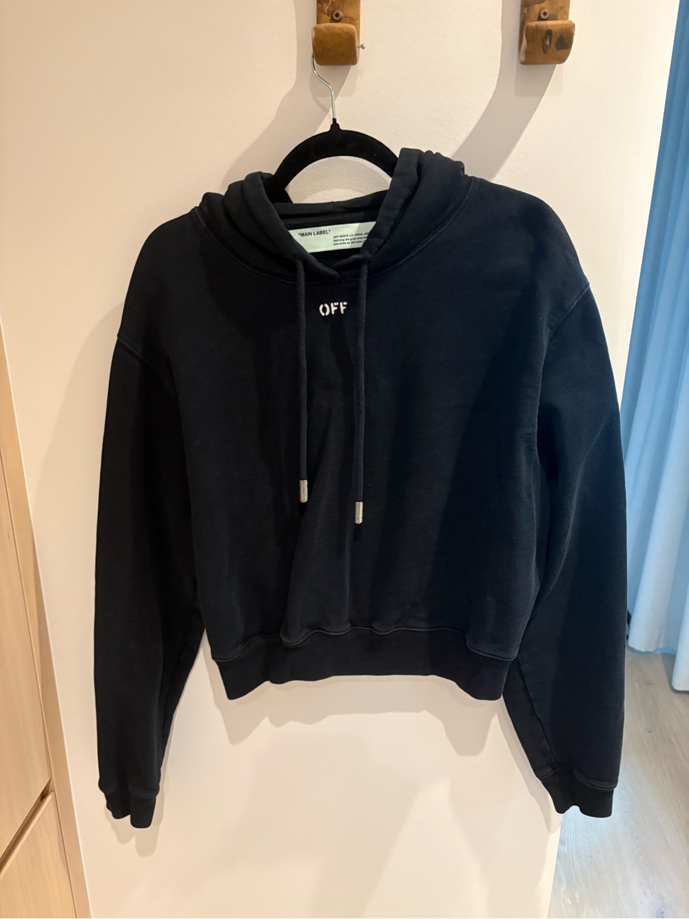 Off-White Black Hoodie Perfect Condition
